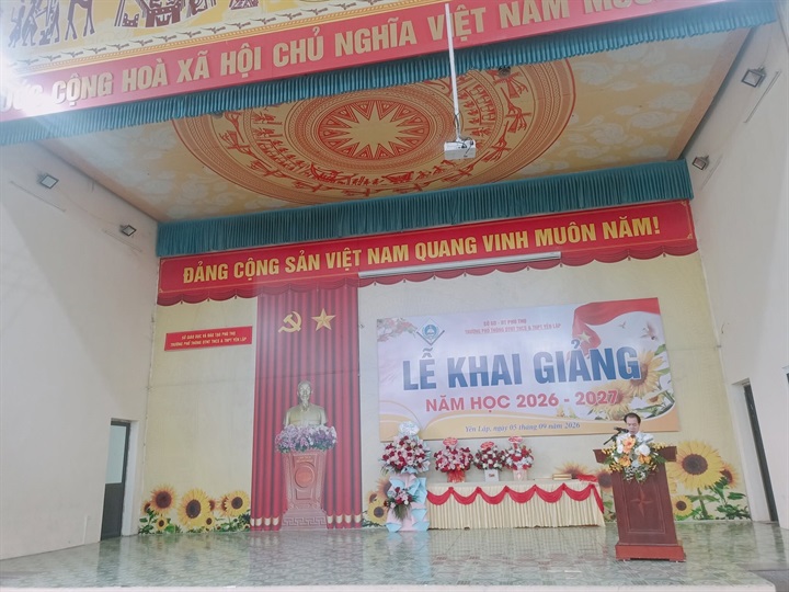 Nguồn ảnh Nhà trường cung cấp