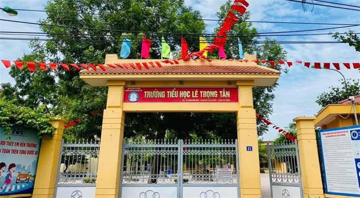 Trường tiểu học Lê Trọng Tấn, phường Yên Nghĩa, Hà Nội - Ảnh: NTCC