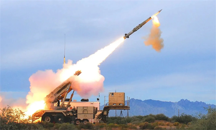 Tên lửa PAC-3 MSE rời bệ phóng trong một cuộc thử nghiệm ở Mỹ. Ảnh: Lockheed Martin