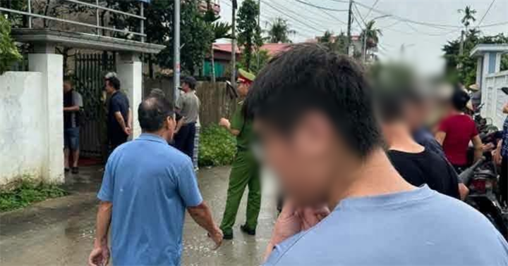 Nơi xảy ra vụ án mạng. (Ảnh: H.P)