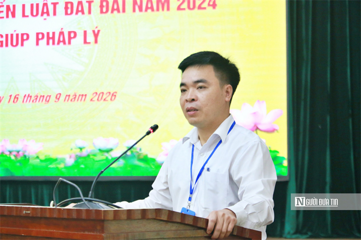Ông Lê Thế Chuyên - Phó Chủ tịch UBND xã Phúc Thịnh.