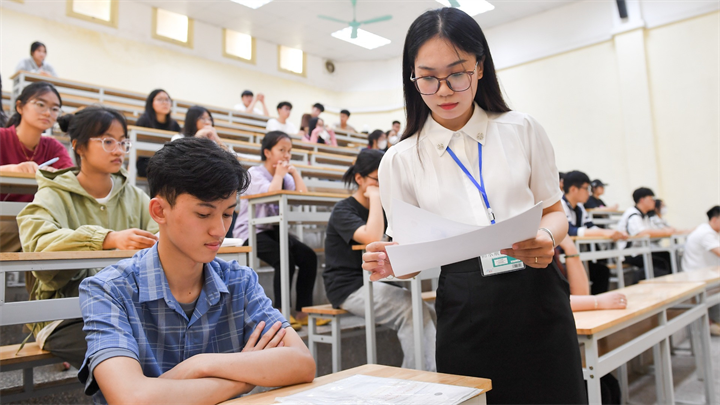 Trường Đại học Sư phạm Hà Nội thông tin về phương án tổ chức Kỳ thi SPT năm 2027 với một số điều chỉnh quan trọng về hình thức và quy trình tổ chức. Ảnh minh họa: Đại biểu Nhân dân