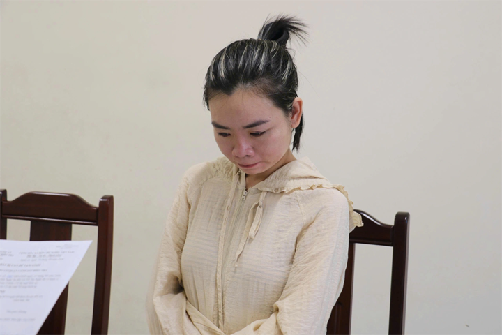 Đối tượng Võ Thị Ngân. Ảnh: Cổng thông tin điện tử Công an tỉnh Nghệ An
