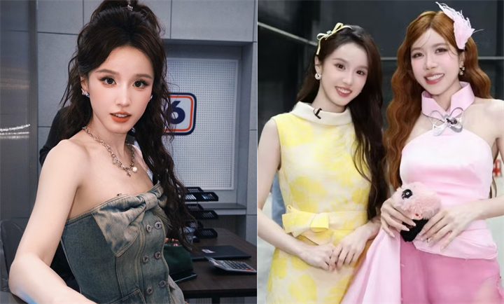 Trương Nhã Kỳ là MC nổi tiếng của đài truyền hình Hồ Nam, Trung Quốc. Ảnh: Sina