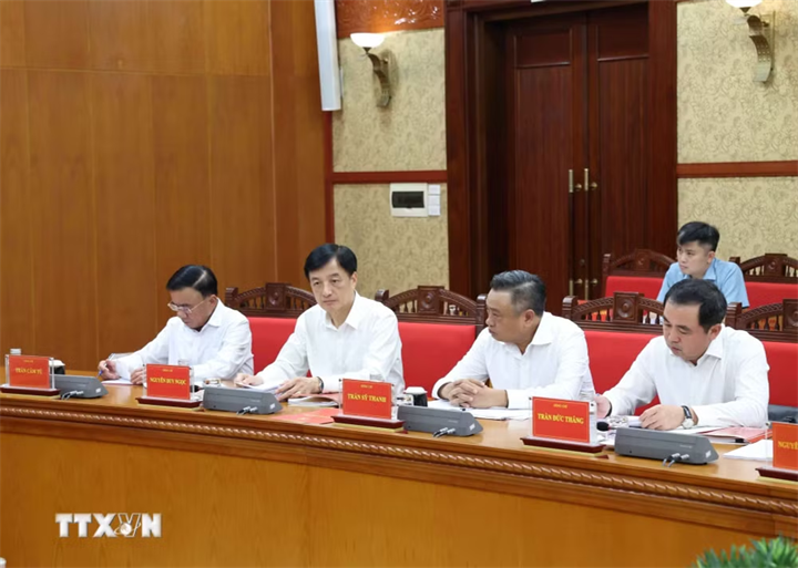 Các đại biểu tham dự Phiên họp Thường trực Ban Chỉ đạo Trung ương về phòng, chống tham nhũng, lãng phí, tiêu cực - Ảnh: TTXVN