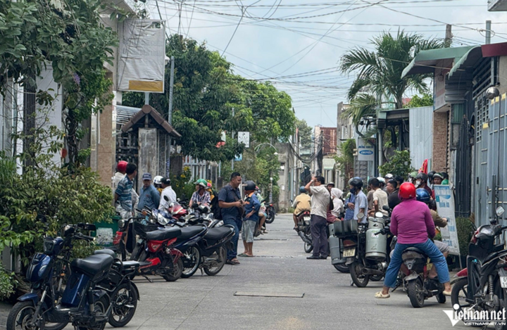 Khu vực xảy ra vụ án mạng 3 người tử vong. (Ảnh: Hoàng Anh)