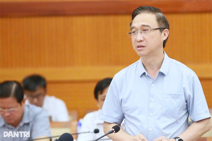 Phó Bí thư Thành ủy TPHCM Đặng Minh Thông phát biểu tại hội nghị (Ảnh: Hoàng Quy).