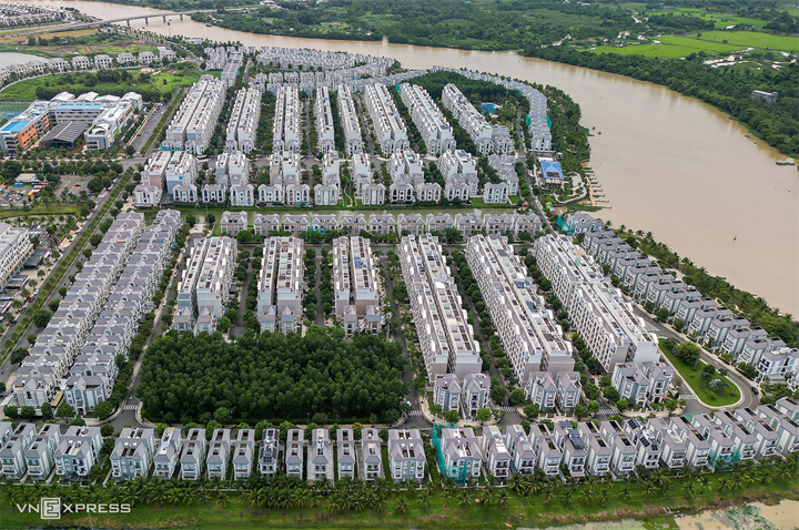 Một dự án thấp tầng tại khu đông TP HCM. Ảnh minh họa: Quỳnh Trần