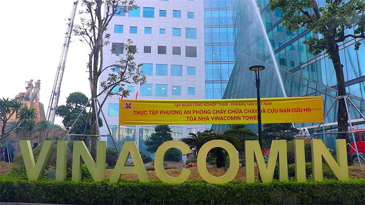 Trụ sở Tập đoàn Công nghiệp Than - Khoáng sản Việt Nam. Ảnh: Vinacomin.