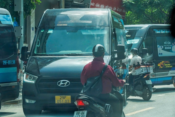 Các phương tiện vi phạm đều được tổ công tác kiểm tra, xử lý.