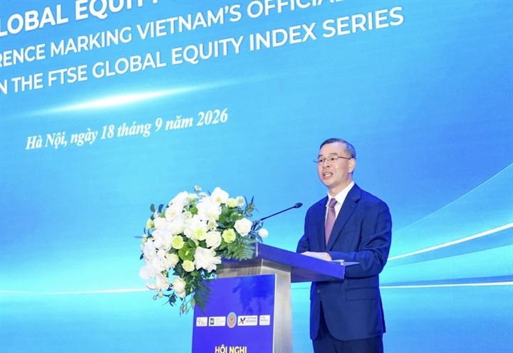 Ông Ngô Văn Tuấn, Bộ trưởng Bộ Tài chính phát biểu tại Hội nghị - Ảnh: chinhphu.vn