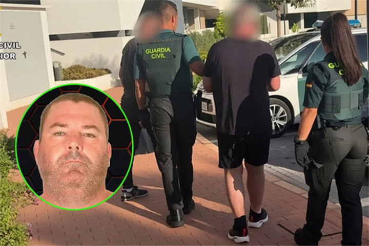 Cơ quan Phòng chống Tội phạm Quốc gia Anh (NCA) xác nhận vụ bắt giữ. Ảnh: Guardia Civil.