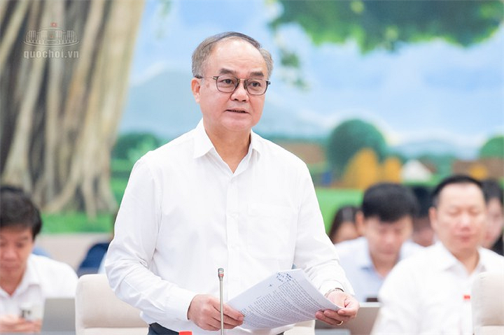Thứ trưởng Bộ Nội vụ Vũ Chiến Thắng (Ảnh: Media Quốc hội).