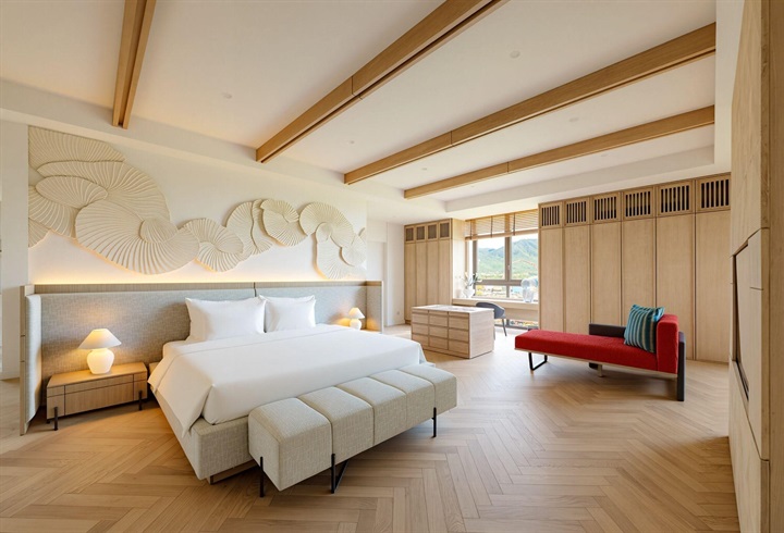 Không gian căn mẫu The Elite gây ấn tượng với thiết kế hiện đại và thoáng đãng. Nguồn ảnh Sun Group