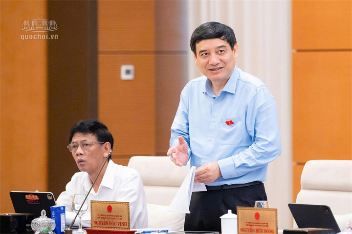 Chủ nhiệm Ủy ban Văn hóa và Xã hội của Quốc hội Nguyễn Đắc Vinh (Ảnh: Media Quốc hội).
