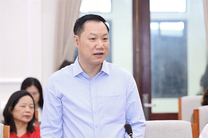 Ông Nguyễn Tiến Thảo, Vụ trưởng Vụ Giáo dục Đại học, Bộ Giáo dục và Đào tạo. Ảnh: Bộ GD&ĐT