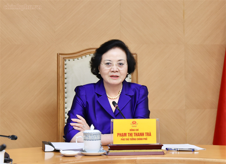 Phó Thủ tướng đề nghị Bộ Nội vụ tiếp tục hoàn thiện Đề án để trình cấp có thẩm quyền xem xét - Ảnh: chinhphu.vn/Thu Giang