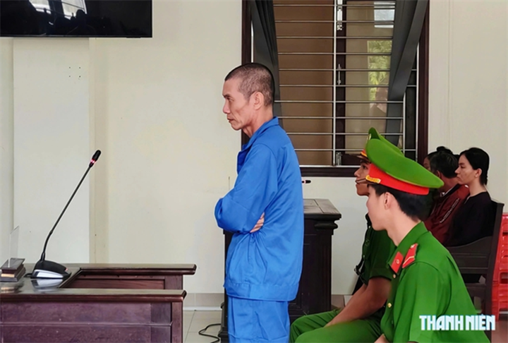 Bị cáo Nguyễn Thành Nhã tại phiên xét xử sơ thẩm. Ảnh: Báo Thanh Niên