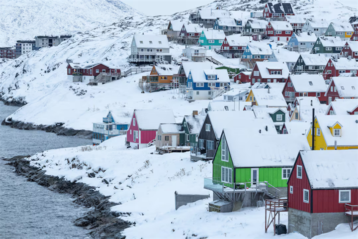 Quang cảnh thành phố Nuuk, thủ phủ Greenland, tháng 1/2026. Ảnh: Reuters