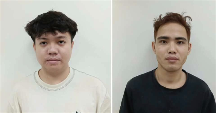 Hai đối tượng bị công an Hải Phòng bắt giữ về hành vi "Lừa đảo chiếm đoạt tài sản". (Ảnh: Công an Hải Phòng)