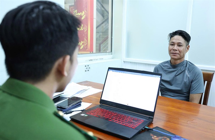 Trần Hùng Hậu khai nhận tại Cơ quan Công an