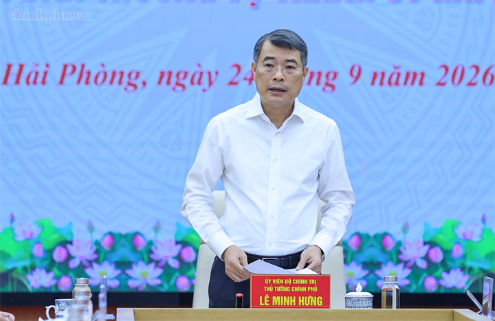 Thủ tướng phát biểu tại Hội nghị - Ảnh: chinhphu.vn/Nhật Bắc