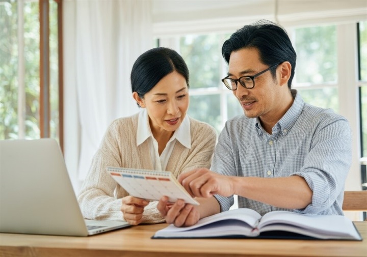 Ngưỡng 40 tuổi, nhiều bậc phụ huỳnh bắt đầu suy tính đường dài cho tương lai của con và tuổi hưu của chính mình. Nguồn ảnh ABBank
