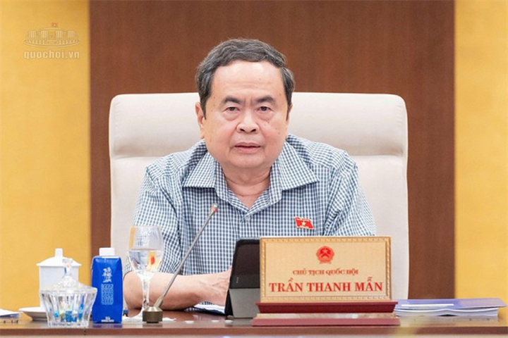 Chủ tịch Quốc hội Trần Thanh Mẫn (Ảnh: Media Quốc hội).