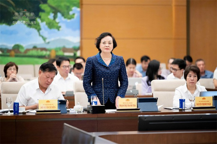 Phó Thủ tướng Chính phủ Phạm Thị Thanh Trà (Ảnh: Media Quốc hội).