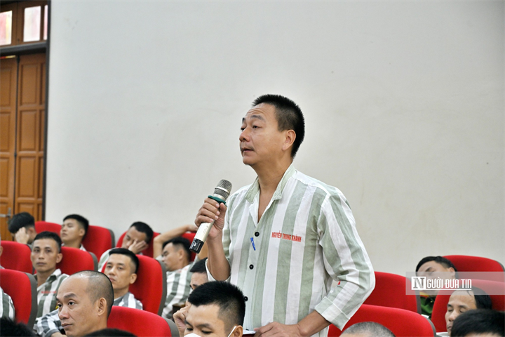 Trang bị kiến thức pháp luật, tái hòa nhập cho phạm nhân Trại giam Nam Hà - 5