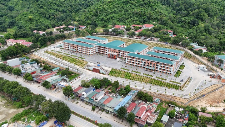 Toàn cảnh trường Petrovietnam – Phong Thổ