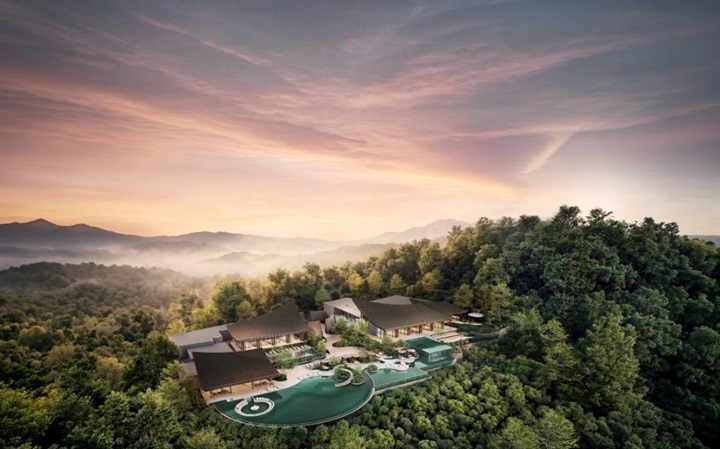Phối cảnh Khu nghỉ dưỡng cao cấp Vĩnh Hy (ảnh: BIM Land)