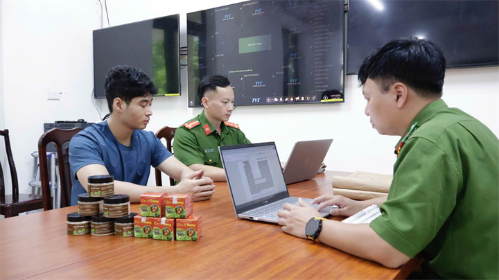 Đối tượng Nguyễn Văn Tú. Ảnh: Công an Hà Nội.
