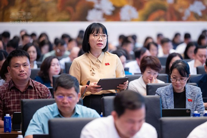 ĐBQH Nguyễn Thị Việt Nga (Ảnh: Media Quốc hội).