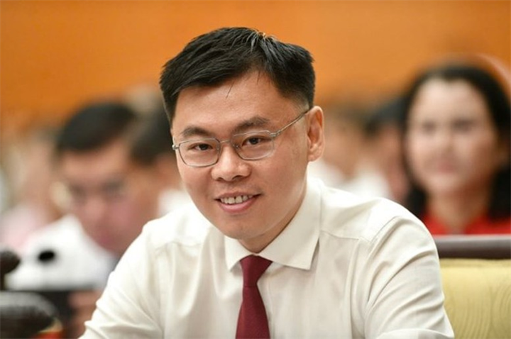 Tân Phó Chủ tịch UBND Thành phố Hồ Chí Minh Trương Minh Huy Vũ./ Theo báo Chính phủ.