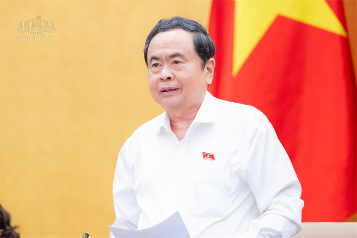 Chủ tịch Quốc hội Trần Thanh Mẫn (Ảnh: Media Quốc hội).