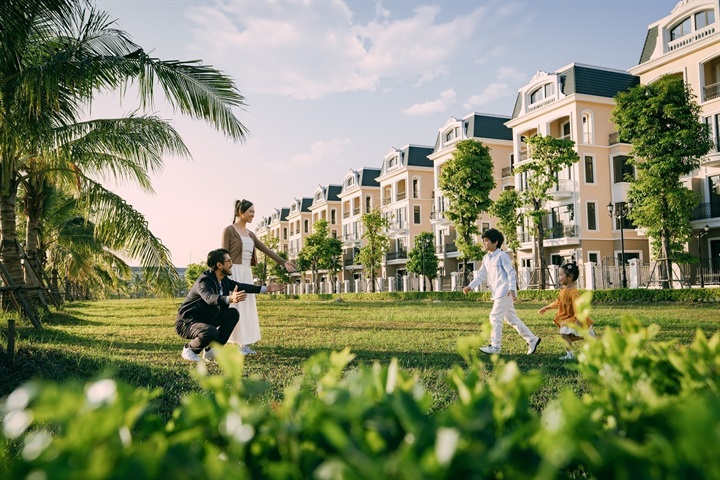 Biệt thự Ocean City kết nối không gian riêng của gia đình với hệ tiện ích giáo dục, y tế, thương mại và nghỉ dưỡng đã hiện hữu. Nguồn ảnh Vingroup