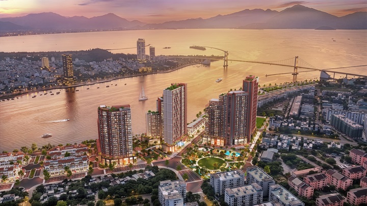 Symphony 5 – “Resort trên không” bên sông Hàn Symphony 5 - cơ hội cuối cùng sở hữu không gian sống đẳng cấp tại quần thể Sun Symphony Residence. Ảnh: Sun Property.