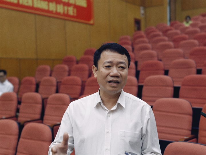 Ông Lê Thanh Dũng, Cục trưởng Cục Dân số, Bộ Y tế. Ảnh: Tuấn Dũng