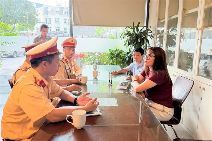 Tổ công tác làm việc, thông tin kết quả kiểm tra đối với nhà trường.