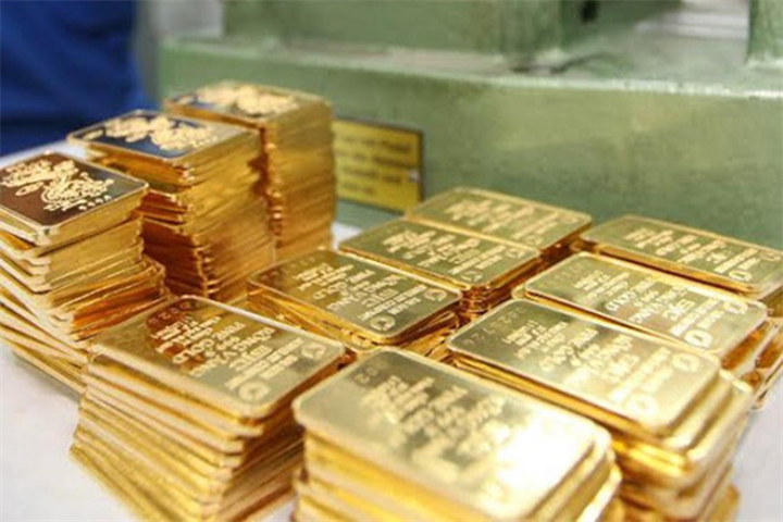 Giá vàng chốt phiên 1/10: Giá vàng miếng SJC tăng 200.000 đồng/lượng so với phiên giao dịch sáng. Ảnh minh họa/Vietnamnet