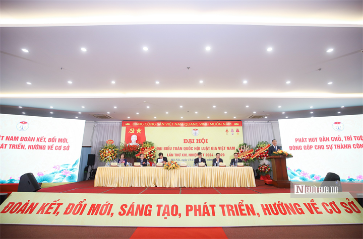Đại hội đại biểu toàn quốc Hội Luật gia Việt Nam lần thứ XV, nhiệm kỳ 2026-2031 được tổ chức trong các ngày 6 và 7/10/2026 (Ảnh: Hữu Thắng).