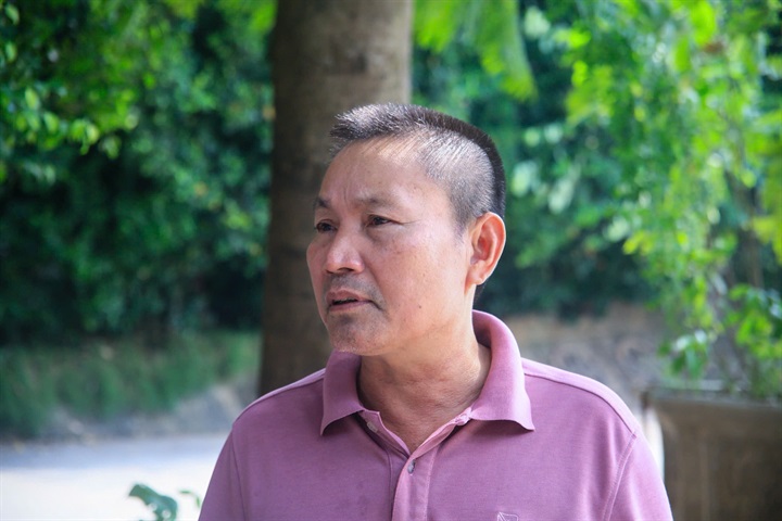 Ông Đinh Văn Cuông, chủ bến khách Đại Lộ.