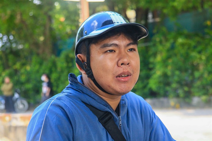 Anh Nguyễn Đình Giang, trú tại Thanh Trì đánh giá tích cực về mã QR thông tin pháp luật.