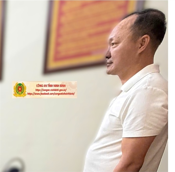 Cơ quan Cảnh sát điều tra Công an tỉnh Quyết định khởi tố bị can đối trong vụ án. Ảnh Công an tỉnh Ninh Bình.