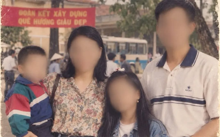 Cảnh báo nguy cơ lộ, lọt dữ liệu cá nhân từ trào lưu tạo ảnh bằng AI “thập niên 80". Ảnh: Công an Hà Nội