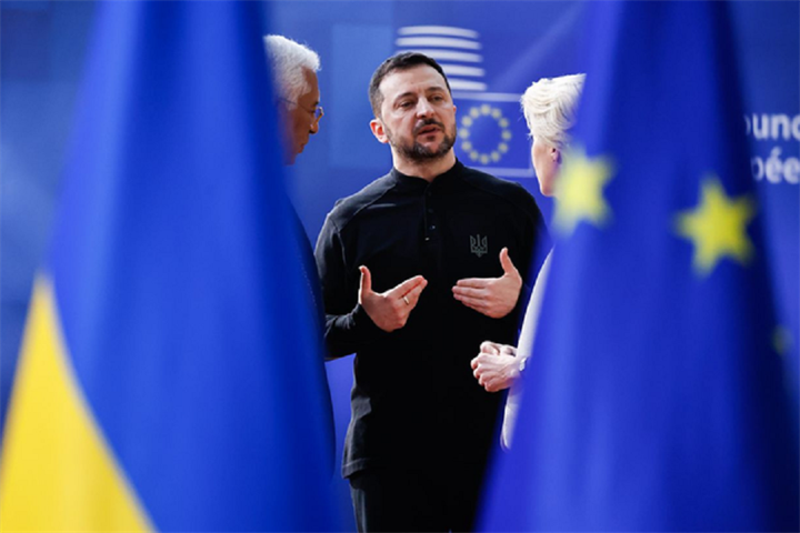 Ukraine và nhiều bên khác coi việc trở thành thành viên EU là đảm bảo an ninh. Ảnh: Kyiv Independent