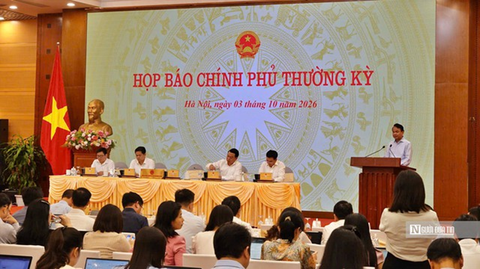 Quang cảnh họp báo (Ảnh: Hoàng Bích).