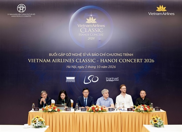 Nằm trong chuỗi hoạt động “Chạm Thu Hà Nội”, Vietnam Airlines Classic – Hanoi Concert 2026 do Vietnam Airlines phối hợp cùng Dàn nhạc Giao hưởng London (LSO) và nhà hát Hồ Gươm tổ chức