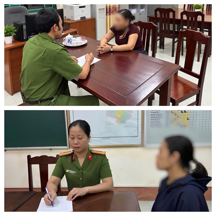 Công an xã Đoan Hùng, tỉnh Phú Thọ kịp thời ngăn chặn giao dịch đất có dấu hiệu lừa đảo. Ảnh Công an tỉnh Phú Thọ.